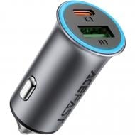 Автомобильное зарядное устройство Acefast 2xUSB 95W (USB-C + USB-A) + cable USB-C B16