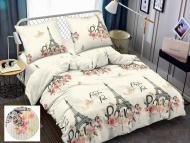 Комплект постельного белья двуспальный JH10051-10 молочный Zastelli