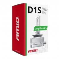 Автолампа ксеноновая AMiO Longlife +60% D1S 35 Вт 1 шт. (01969)