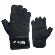 Перчатки для фитнеса Sporter MFG-222.7 B р. XXL черный