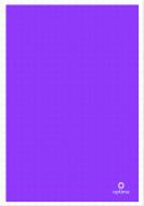 Папка-куточок А4 Вишиванка фіолетова Optima