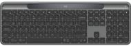 Клавиатура беспроводная Logitech Slim Solar+ for Business Wireless/Bluetooth Graphite (920-013779) black