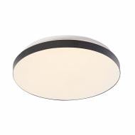 Светильник настенно-потолочный Sensio KIRA с пультом 48 Вт белый с черным 3000-6500 К LED-SENS-KIRA-48