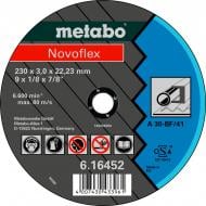 Круг отрезной по металлу Metabo NOVOFLEX A 30-BF/41 230x3,0x22,2 мм 616452000
