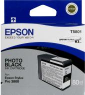 Картридж Epson  StPro 3800 black black C13T580100