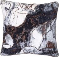 Наволочка декоративна Velvet з ручною вишивкою 45x45 см різнокольоровий PANACHE