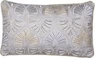 Наволочка декоративна Lurex Line з ручною вишивкою 30x50 см пшеничний PANACHE