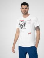 Футболка 4F 4FSS23TTSHM356-10S р.L белый