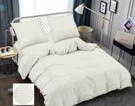 Комплект постельного белья евро IVORY ванильный Zastelli