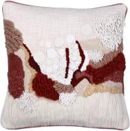 Наволочка декоративна Handloom Cotton з ручною вишивкою 45x45 см різнокольоровий PANACHE