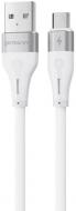 Кабель Proove Soft Silicone Micro USB 2.4A 1 м белый (CCSO20001302)
