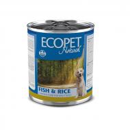 Корм влажный для всех пород Farmina ECOPET Natural FISH & RICE 300 г