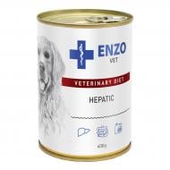 Паштет для дорослих собак для усіх порід Enzo Vet при захворюванні печінки 400 г
