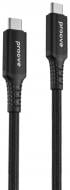 Кабель Proove Speed Line Type-C to Type С 240W USB 4.0 1 м черный (CCSL60002201) Кабель Proove Speed Line Type-C to Type С 240W USB 4.0 1 м черный (CCSL60002201)