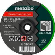 Круг зачисний по каменю Metabo Flexiamant super C 24-N 230x6,0x22,2 мм 616672000 Круг зачисний по каменю Metabo Flexiamant super C 24-N 230x6,0x22,2 мм 616672000