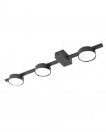 Люстра потолочная Goldlux Joy 3x10 Вт GX53 черный 326263