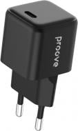 Сетевое зарядное устройство Proove Pocket GaN Type-C 25W (WCPG25010201) Black