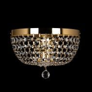 ВИТРИНА! Бра ArtGlass 2x40 Вт E14 золотисто-серебристый E 0103/02/20 CL