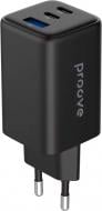 Сетевое зарядное устройство Proove GaN 65W (2 Type-C + USB) (WCPG65121201) black