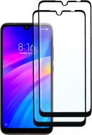 Захисне скло 2E комплект 2 в 1 Basic для Xiaomi Redmi 8/8A (2E-MI-8-8A-IB-BB-2IN1) 2.5D FCFG Black Border