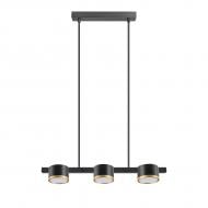 Светильник подвесной Goldlux Mirella 3x6 Вт /GX53 черный 328069