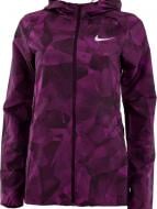 Ветровка женская демисезонная Nike W NK ESSNTL JKT HD PR 855156-550 р.M фиолетовая