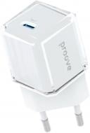 Мережевий зарядний пристрій Proove Pure GaN 30W Type-C (WCPU30012202) white