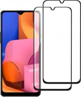 Захисне скло 2E комплект 2 в 1 для Samsung Galaxy A20s(A207 (2E-G-A20S-LT-BB-2IN1) 2.5D FCFG Black Border