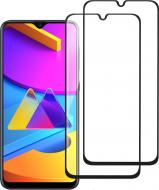 Захисне скло 2E комплект 2 в 1 для Samsung Galaxy M10s(M107) (2E-G-M10S-LT-BB-2IN1) 2.5D FCFG Black Border