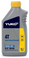 Моторное масло полусинтетическое YUKO (VUKO) Semisynthetic 4T 10W-40 1 л