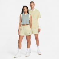 Шорты Nike W NSW CLUB FLC MR SHORT DQ5802-113 р. M бежевый