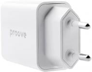 Мережевий зарядний пристрій Proove Rapid 20W (Type-C + USB) (WCRP20110002) white