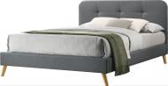 Кровать Аврора 320-2 160x200 см серый