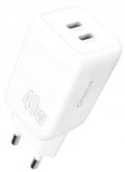 Зарядное устройство Proove Silicone Power 40W (Type-C + Type-C) white (WCSP4020002) Зарядное устройство Proove Silicone Power 40W (Type-C + Type-C) white (WCSP4020002)