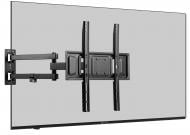 Кріплення для телевізора Kivi Motion-443, 35кг, поворотно-похилі 71"-431" чорний