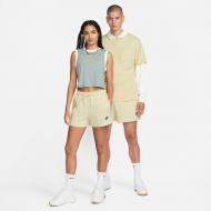 Шорты Nike W NSW CLUB FLC MR SHORT DQ5802-113 р. S бежевый