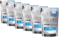 Чорнила Epson  для SC-F6000/7000 UltraChrome DS Cyan cyan C13T741200