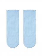 Носки для девочек Conte Elegant нарядные Fiori р.20–22 светло-голубой 