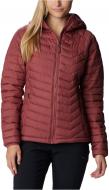 Куртка женская Columbia Powder Lite Hooded 1699071-679 р.M бордовая