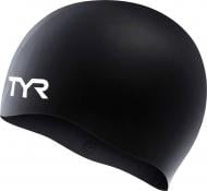 Шапочка для плавания TYR Wrinkle-free Silicone LCS-001 one size черный