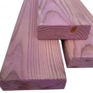 Брус лавочный цельная конструкция 30х100х2000 мм сосна (обработанный огнебиозащитным составом)