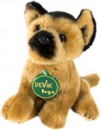М'яка іграшка Devik Цуценя німецької вівчарки 16 см бежевий JD-2744(PA)
