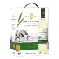 Вино African Winery Chenin Blanc Bag in Box біле сухе 3 л