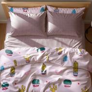 Комплект постельного белья двуспальный 4339 Р розовый Zastelli