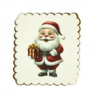 Пряники Санта з білим шоколадом (4820286020457)