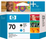 Картридж HP No.70 matte black and cyan (C9404A) matte black/ cyan