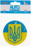 Ароматизатор подвесной  AUTO ASSISTANCE Трезубец и флаг дыня