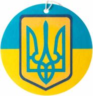Ароматизатор подвесной  AUTO ASSISTANCE Трезубец и флаг (круглый) новая машина