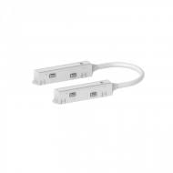 Конектор гнучкий ARDERO LD3002 кутовий білий 80615