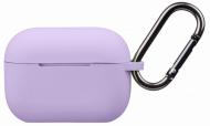 Чохол для навушників 2E для Apple AirPods Pro Pure Color Silicone 2.5 мм Light purple (2E-PODSPR-IBPCS-2.5-LPR)